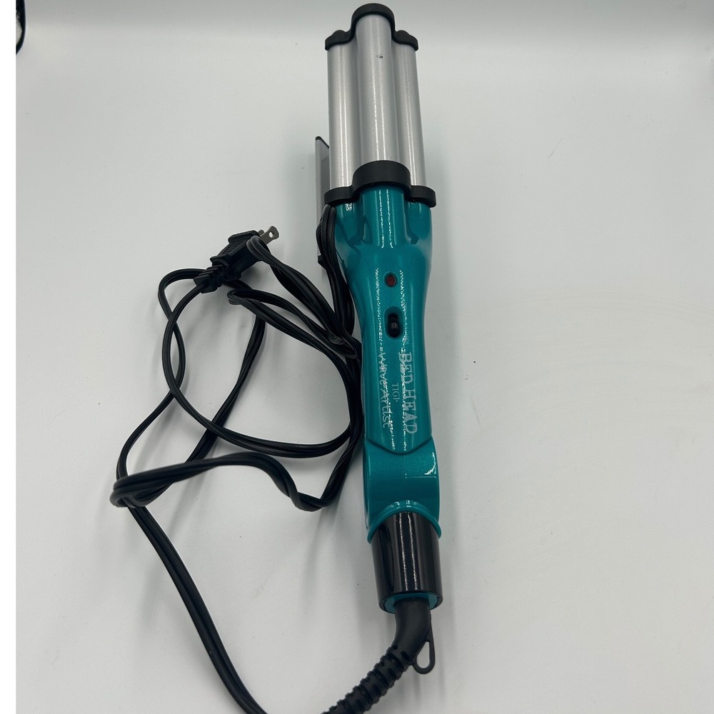 Bed Head TIGI Wave Artist Deep Waver Ceramic Tourmaline Hair Stylist Teal BH313